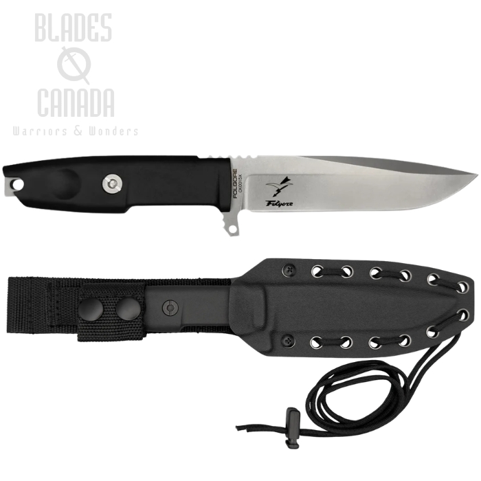 (image for) Extrema Ratio Folgore Nitrogen Fixed Blade Knife, Nitrogen SW, Kydex Sheath